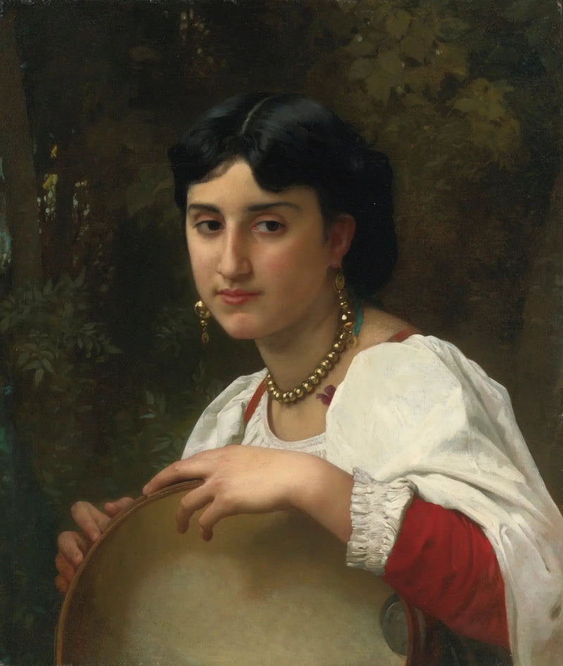 Italiana con pandereta - Bouguereau