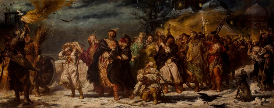 Iván el Terrible - Jan Matejko