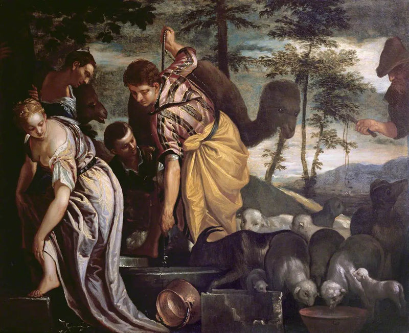 Jacob en el pozo - Paolo Veronese