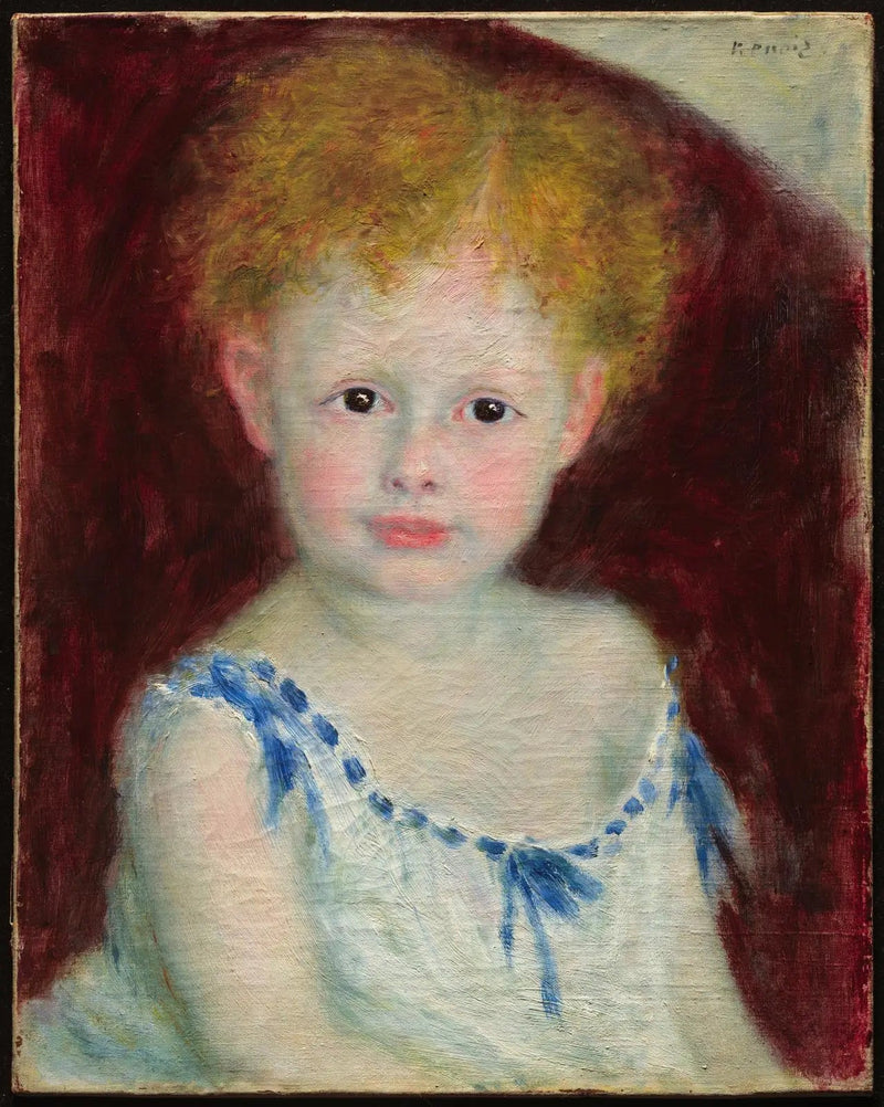 Jacques Bergeret niño - Pierre-Auguste Renoir