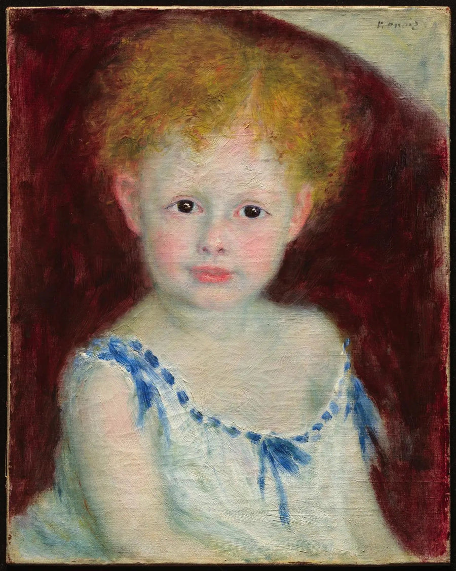 Jacques Bergeret niño - Pierre-Auguste Renoir