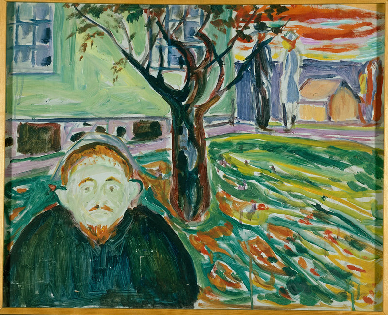 Persiana en el jardín - Edvard Munch