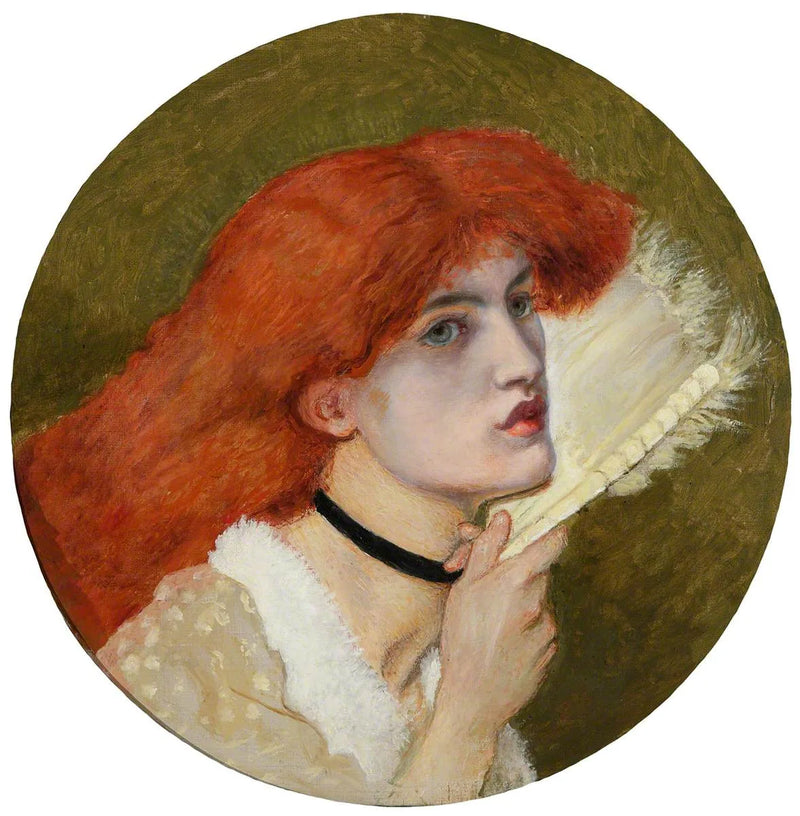Jane Burden, Sra. William Morris (1839-1914) - Dante Gabriel Rossetti
