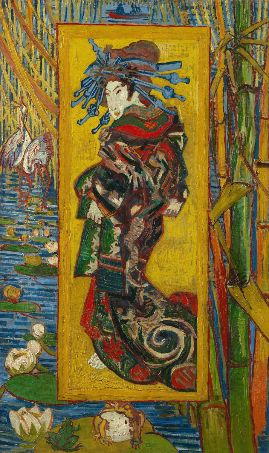 Japonaiserie : Oiran - Vincent van Gogh