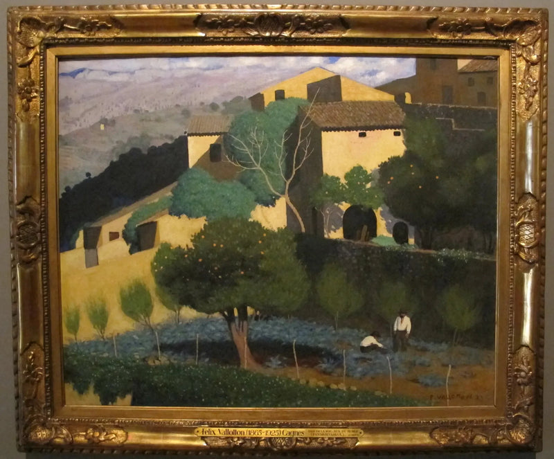 Jardín de cítricos en Cagnes - Félix Vallotton