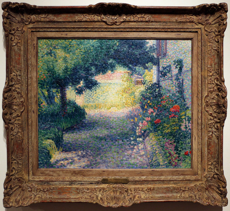 Jardín de Saint-Tropez - Henri-Edmond Cross