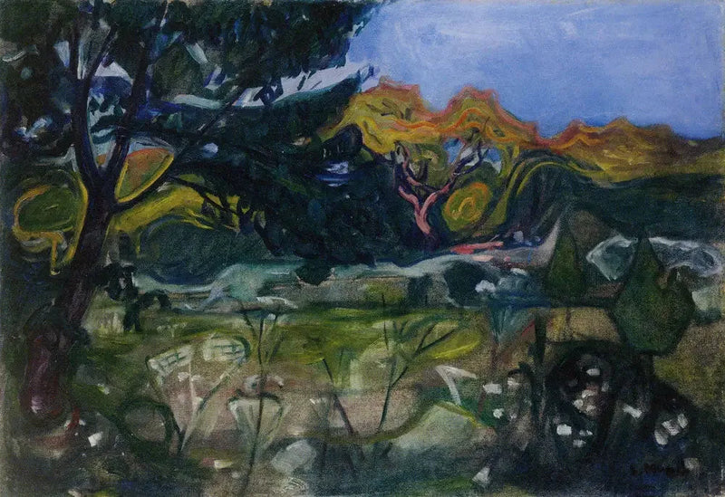 Jardín - Edvard Munch