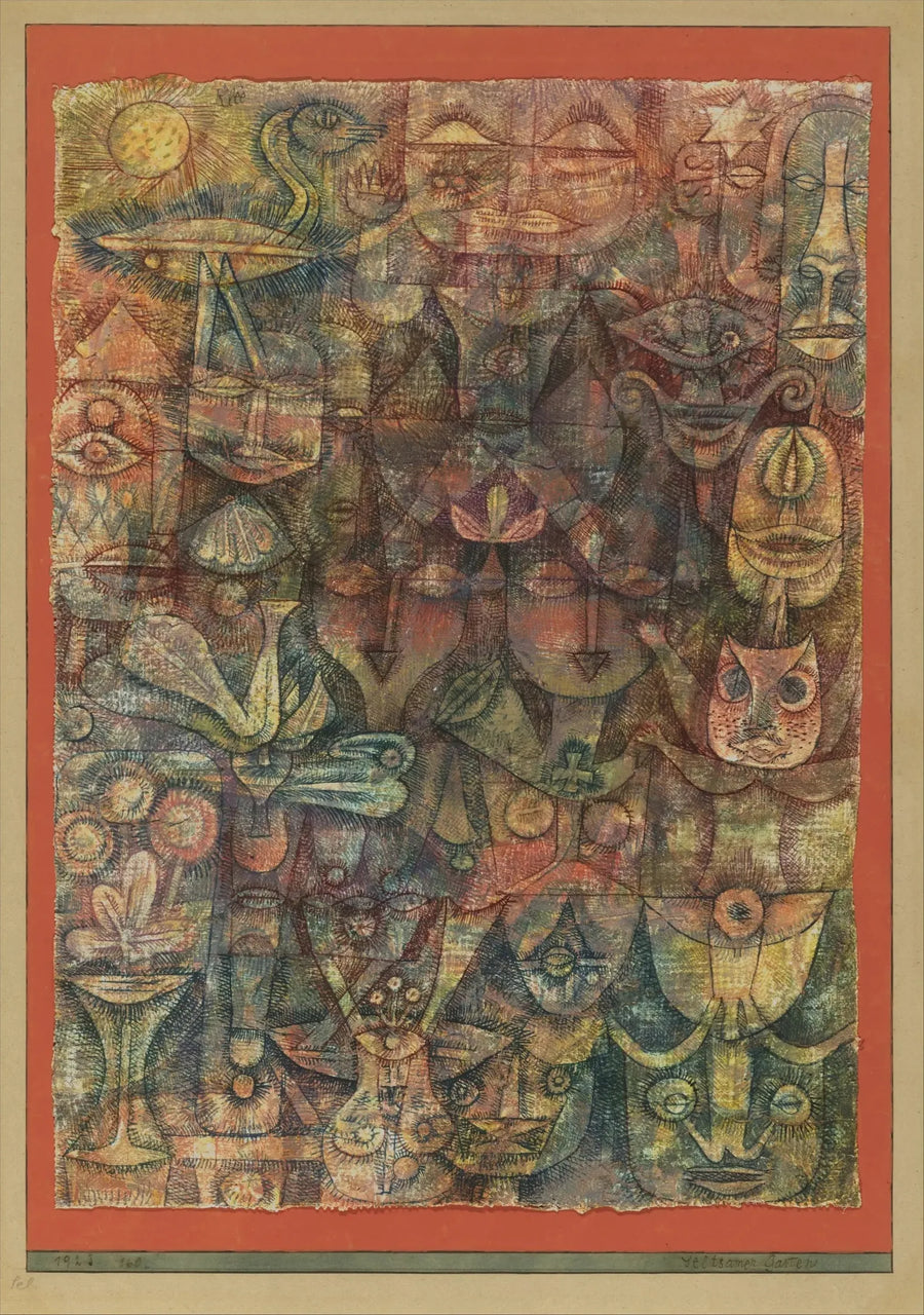 Jardín extraño - Paul Klee