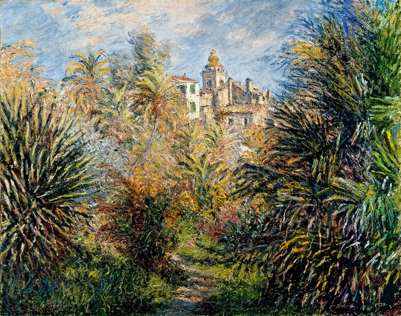 Jardín Moreno en Bordighera - Claude Monet