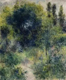 Jardín - Pierre-Auguste Renoir