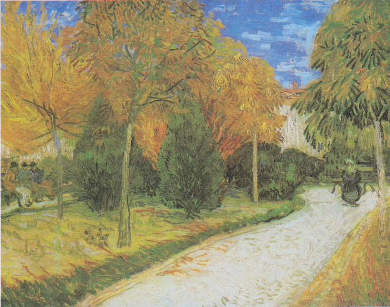 Parque público de Arles, El - Vincent van Gogh