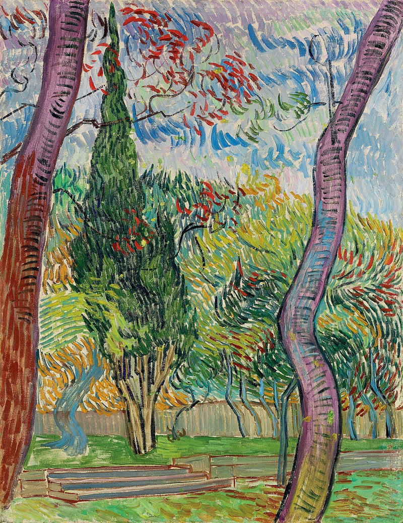 Parque del hospital Saint-Paul - Vincent van Gogh