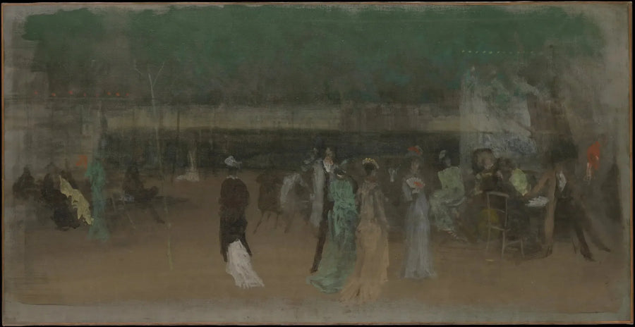 Jardines de Cremorne, n° 2 - James Abbott McNeill Whistler
