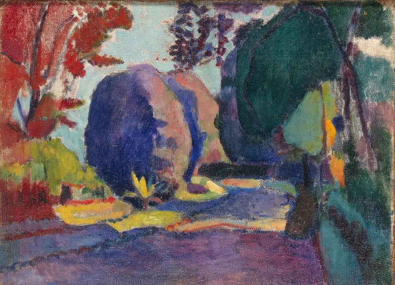 Jardines de Luxemburgo - Henri Matisse