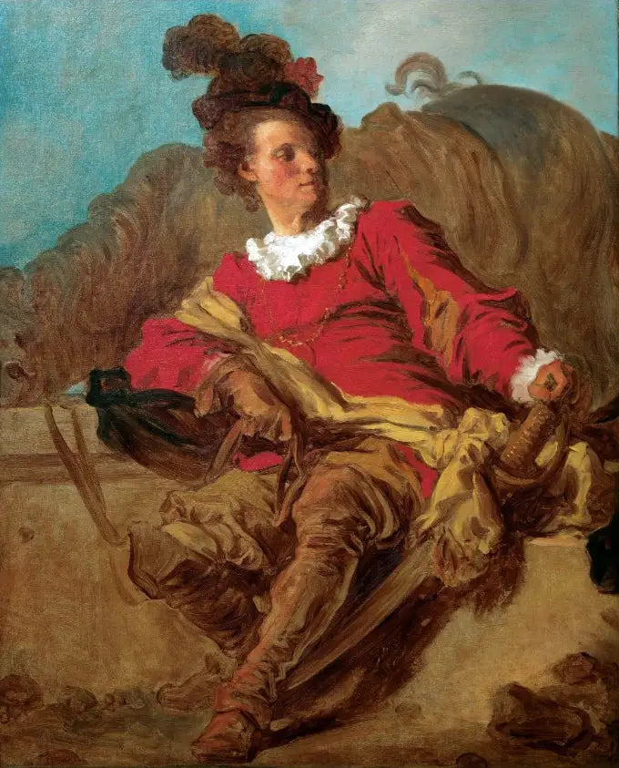 Jean-Claude Richard, abad de Saint-Non - Jean-Honoré Fragonard