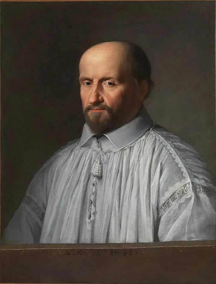 Jean Duvergier du Hauranne, abad de Saint-Cyran - Philippe de Champaigne