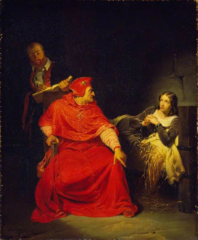 Juana de Arco en prisión - Paul Delaroche