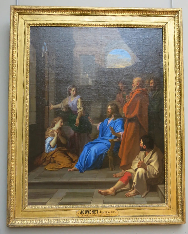 Jesús Cristo en Marta y María - Jean-Baptiste Jouvenet