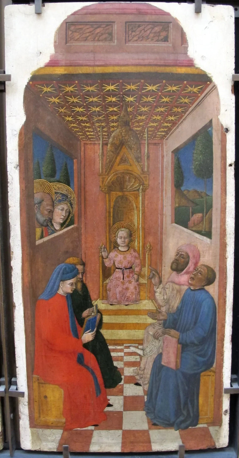 Jesús entre los doctores - Giovanni Francesco da Rimini