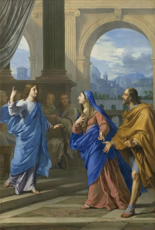 Jesús entre los Doctores - Philippe de Champaigne