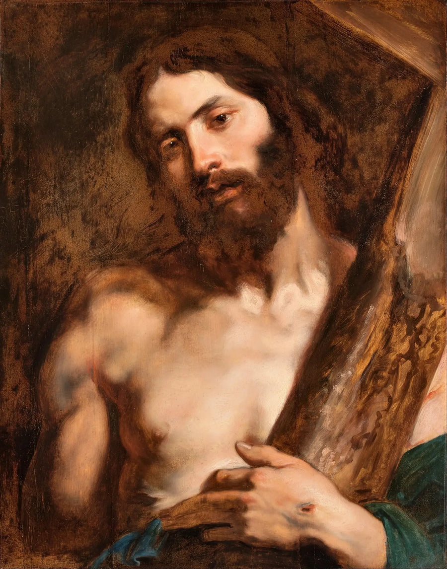 Jesús lleva su cruz - Antoine van Dyck