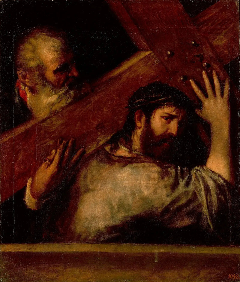 Jesús lleva su cruz - Tiziano