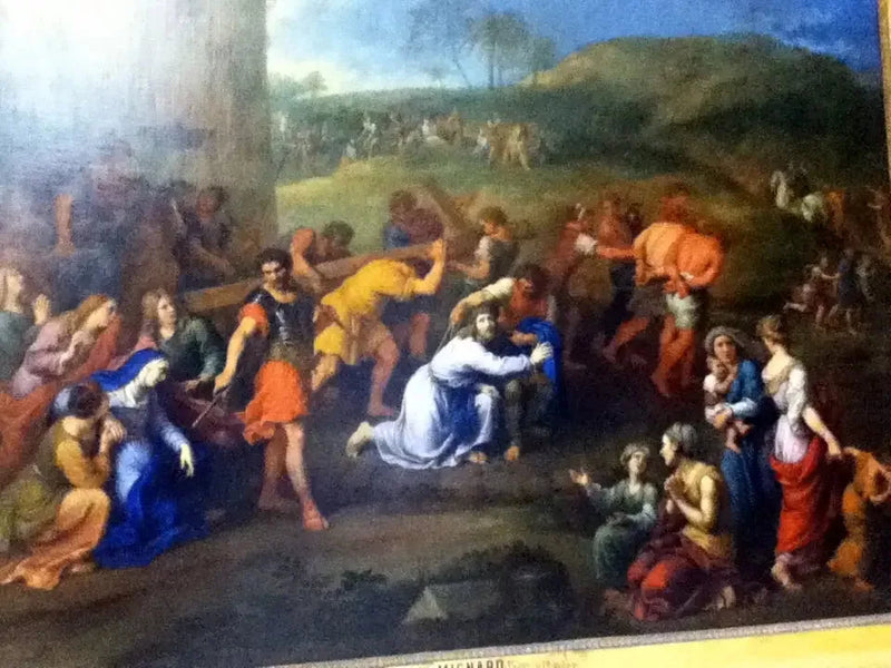 Jesús en el camino del Calvario - Pierre Mignard