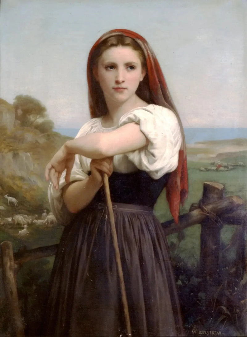Joven Pastora - Bouguereau