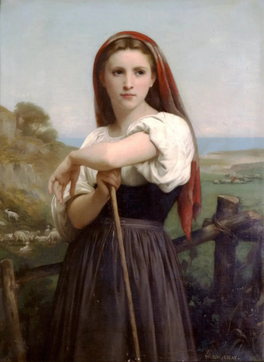 Joven Pastora - Bouguereau