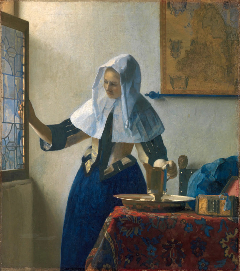 Joven mujer con la jarra - Johannes Vermeer