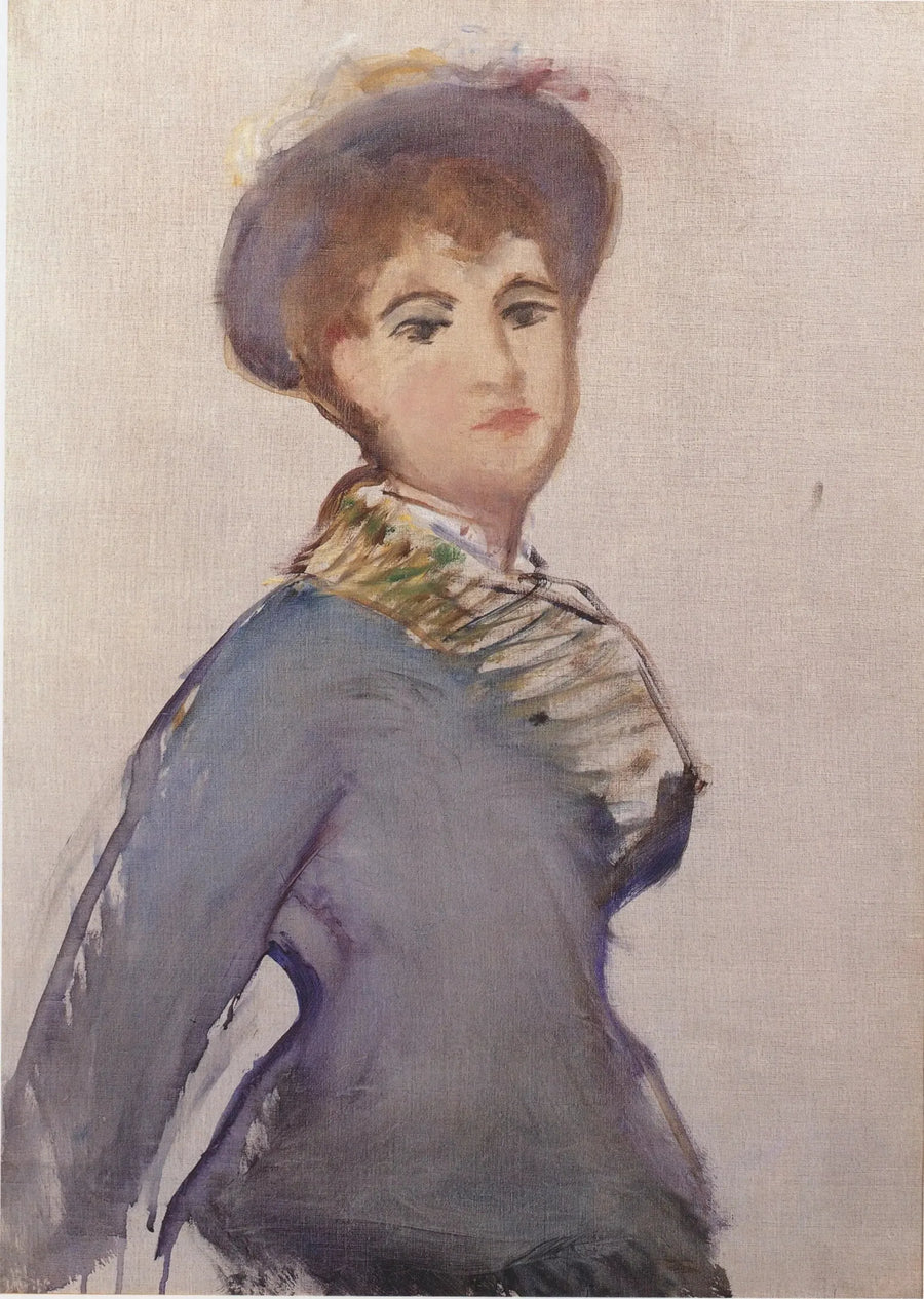 Joven mujer de medio cuerpo - Édouard Manet
