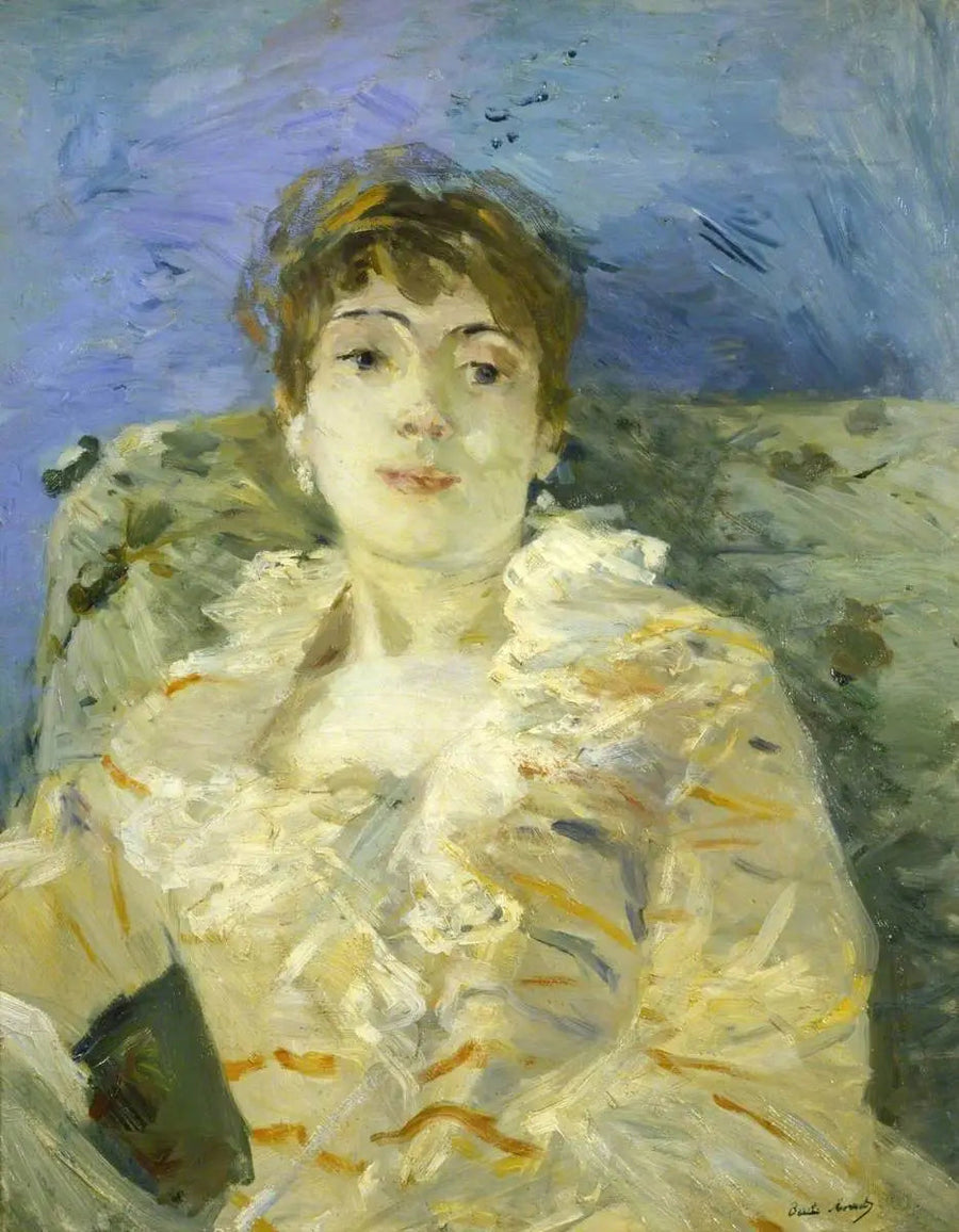 Joven mujer en el diván - Berthe Morisot