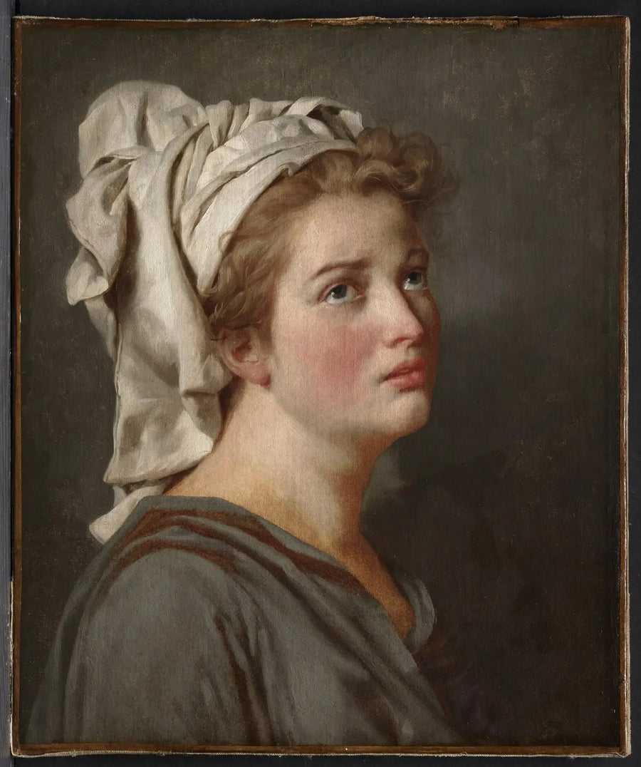 Joven mujer con turbante - Jacques-Louis David