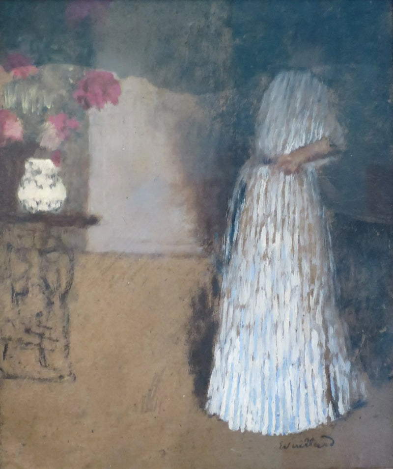 Joven mujer en una habitación - Édouard Vuillard