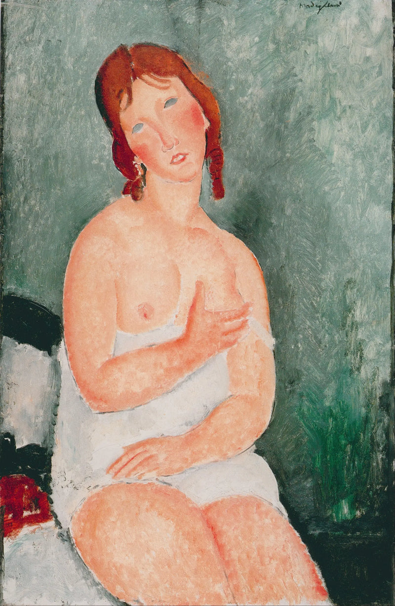 Joven mujer en camisa - Amedeo Modigliani
