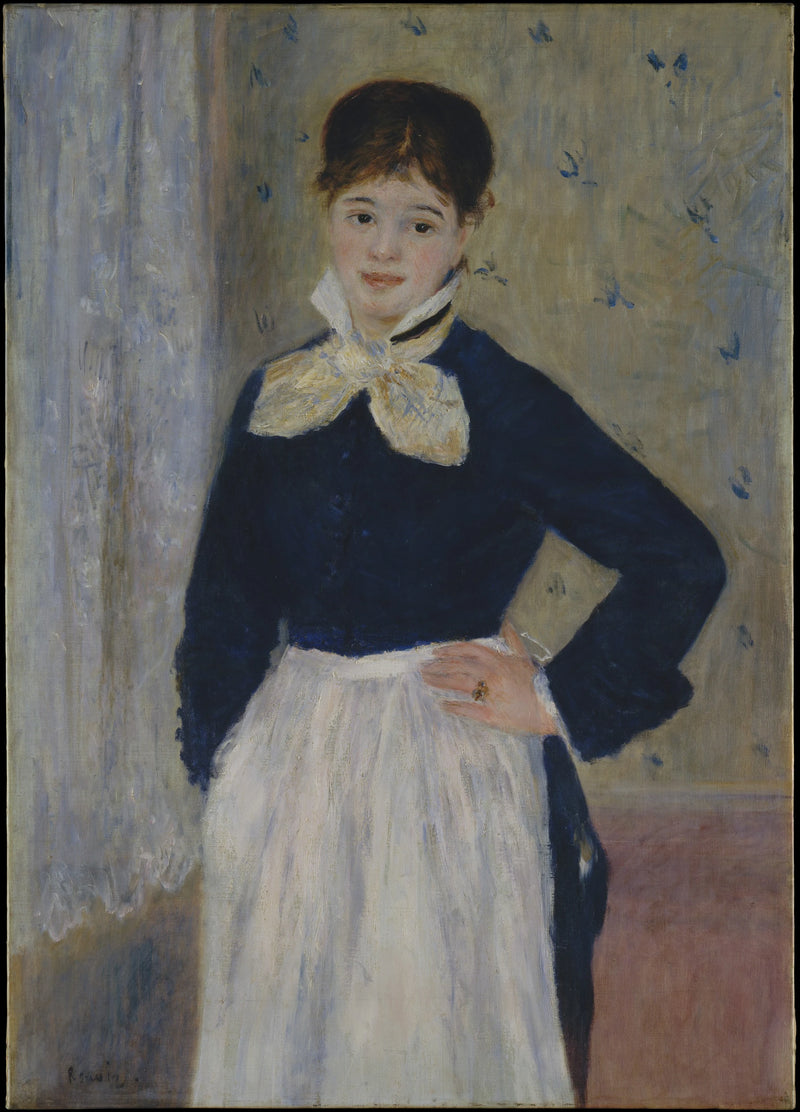 Camarera en el restaurante Duval - Pierre-Auguste Renoir