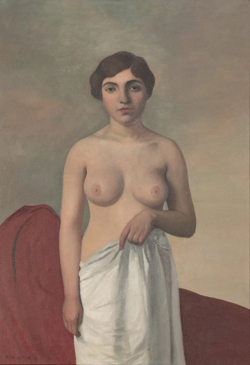 Joven mujer desnuda de pie - Félix Vallotton