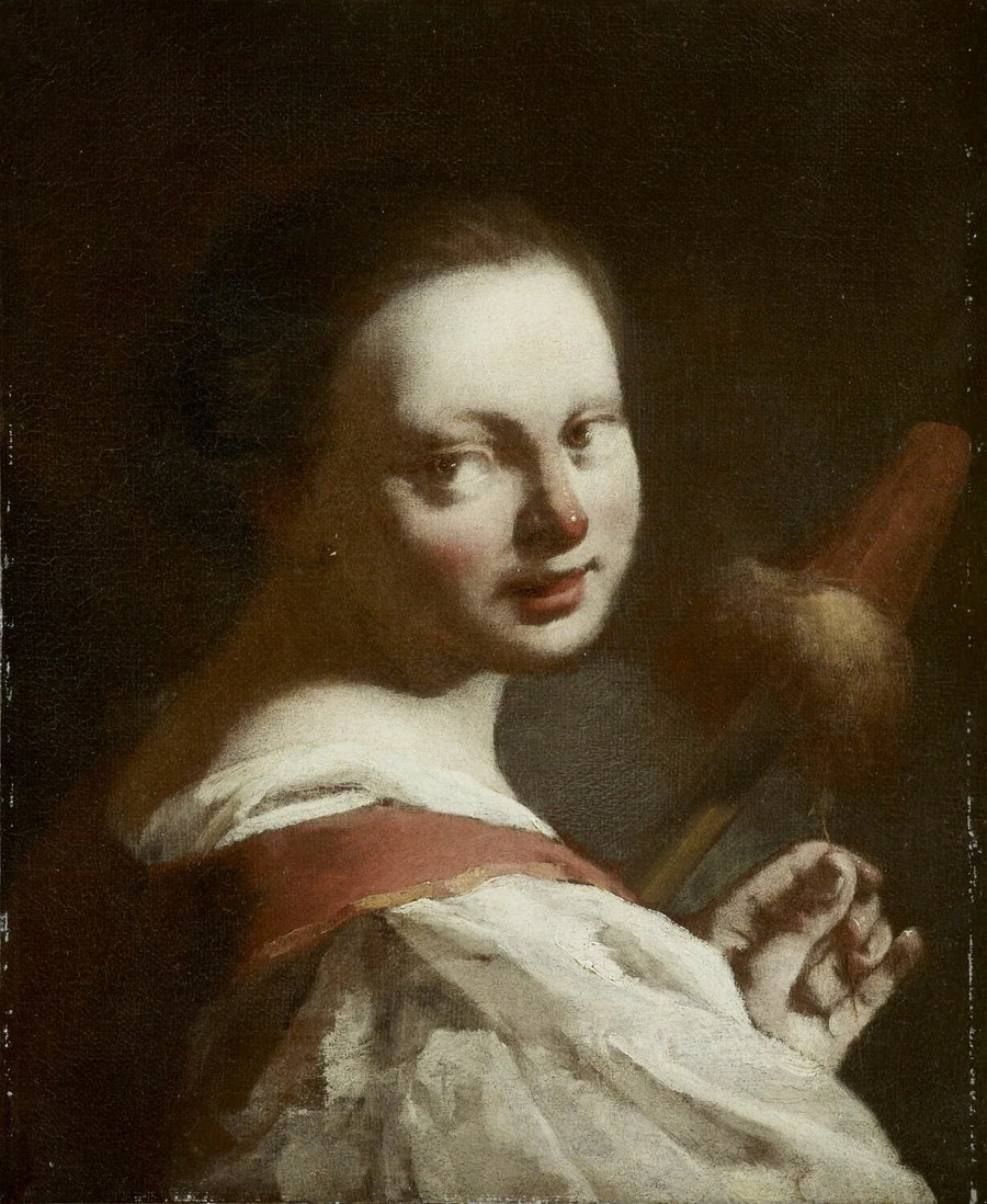 Joven hiladora - Giovanni Battista Piazzetta