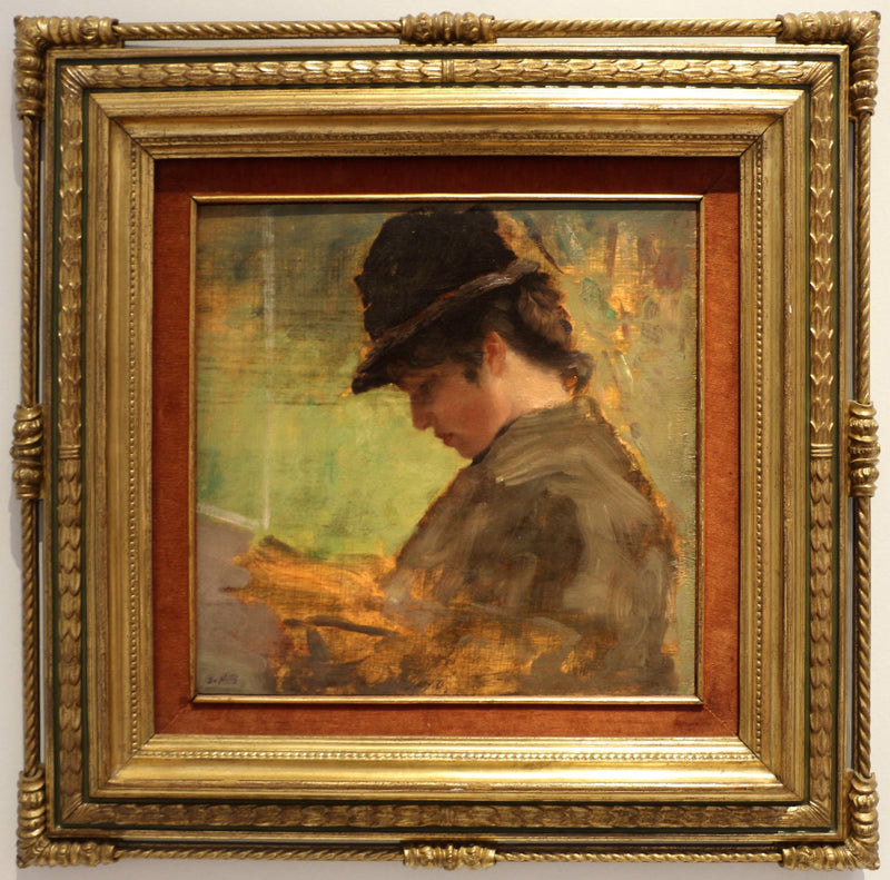 Joven inglesa - Giuseppe De Nittis