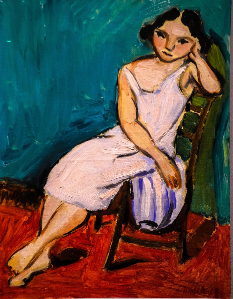 Joven chica sentada - Henri Matisse