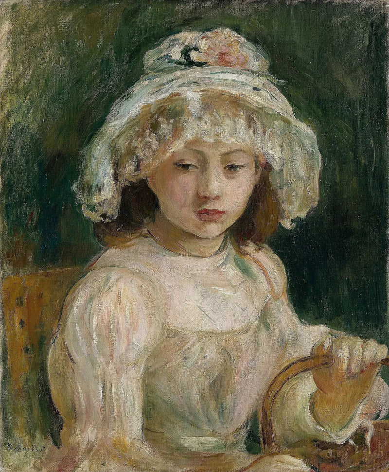 Joven con sombrero - Berthe Morisot