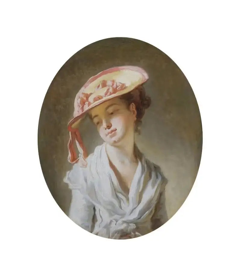 Joven con sombrero - Jean-Honoré Fragonard