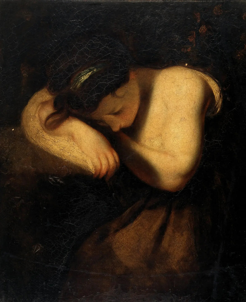 Joven mujer dormida - Joshua Reynolds