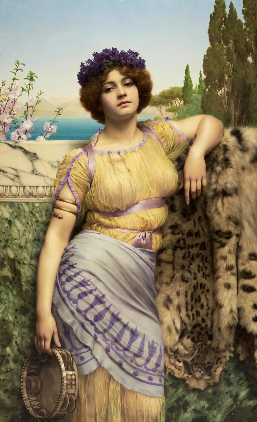 Joven bailarina jónica - John William Godward