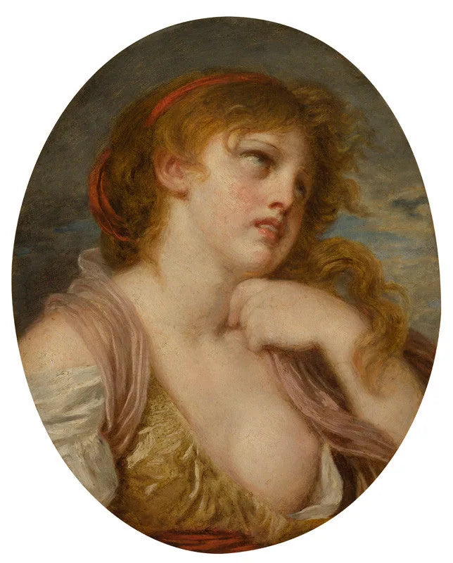 Joven muchacha - Jean-Baptiste Greuze