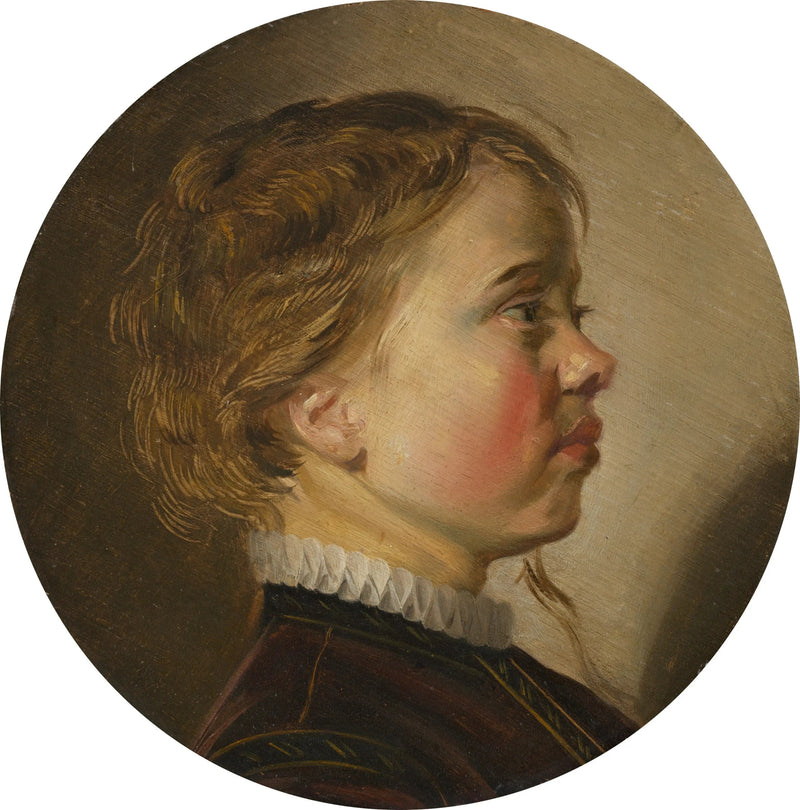 Joven niño de perfil - Frans Hals