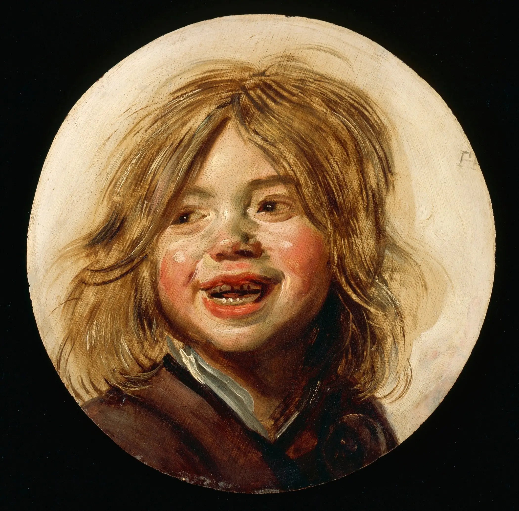 Jeune garçon riant - Frans Hals - Alpha Reproduction