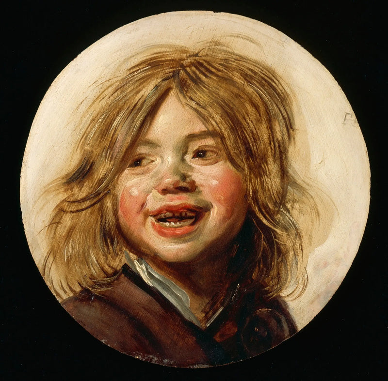 Joven niño riendo - Frans Hals