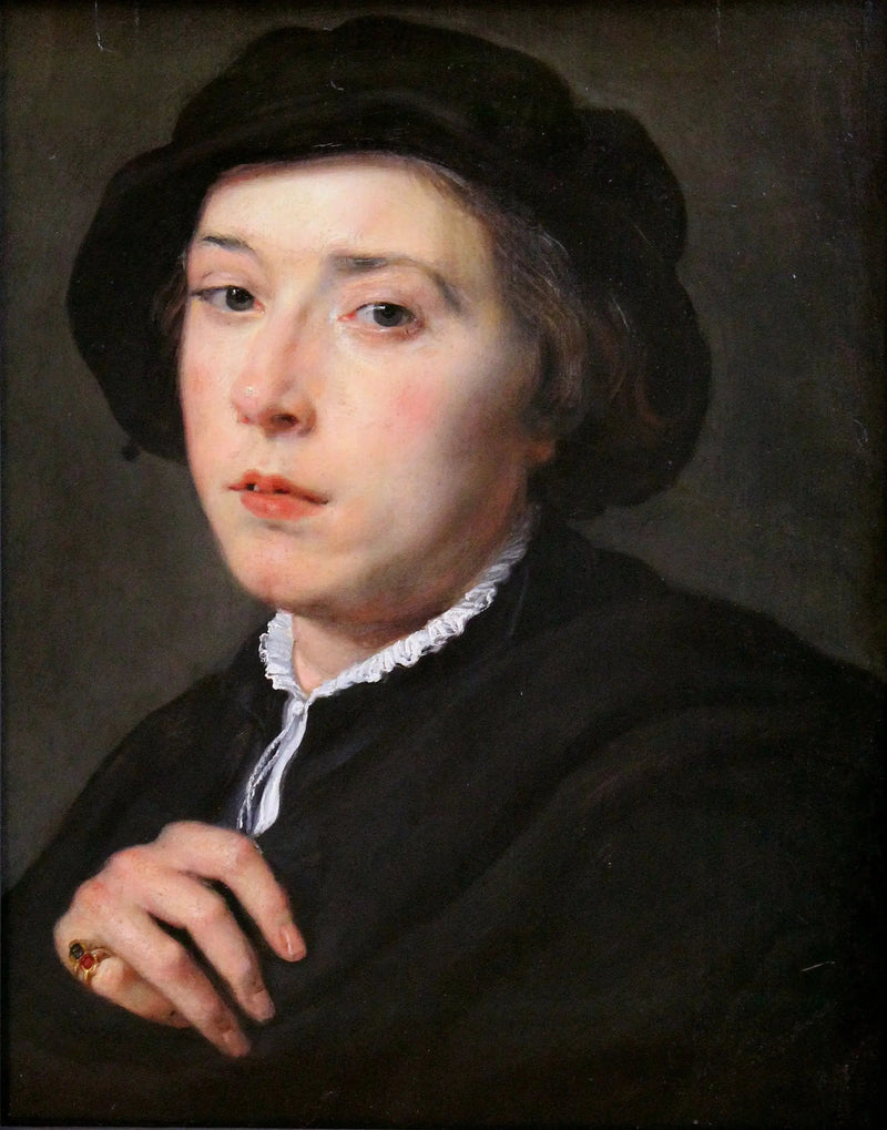 Joven con sombrero negro - Peter Paul Rubens