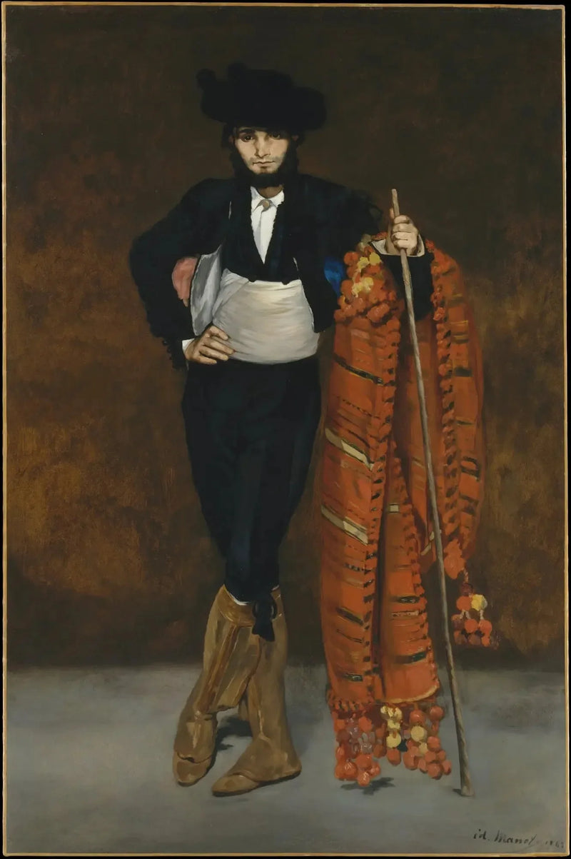 Joven Hombre en traje de majo - Édouard Manet